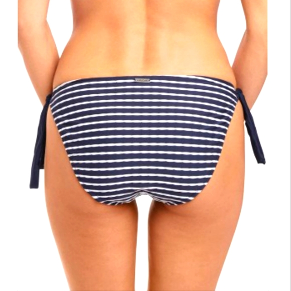 Fantasie San Remo Tie Side Bikini Bottom. Navy/White Stripe. Multiple sizes - Picture 6 of 6